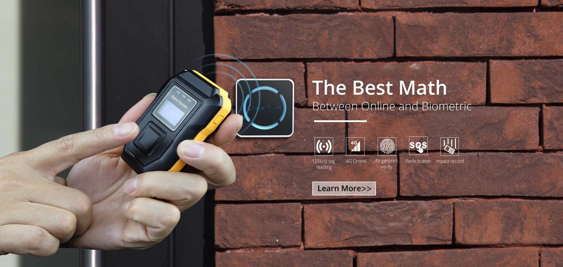 YADE Hand Scanning Patrol Checkpoint with Electronic Patrol Device